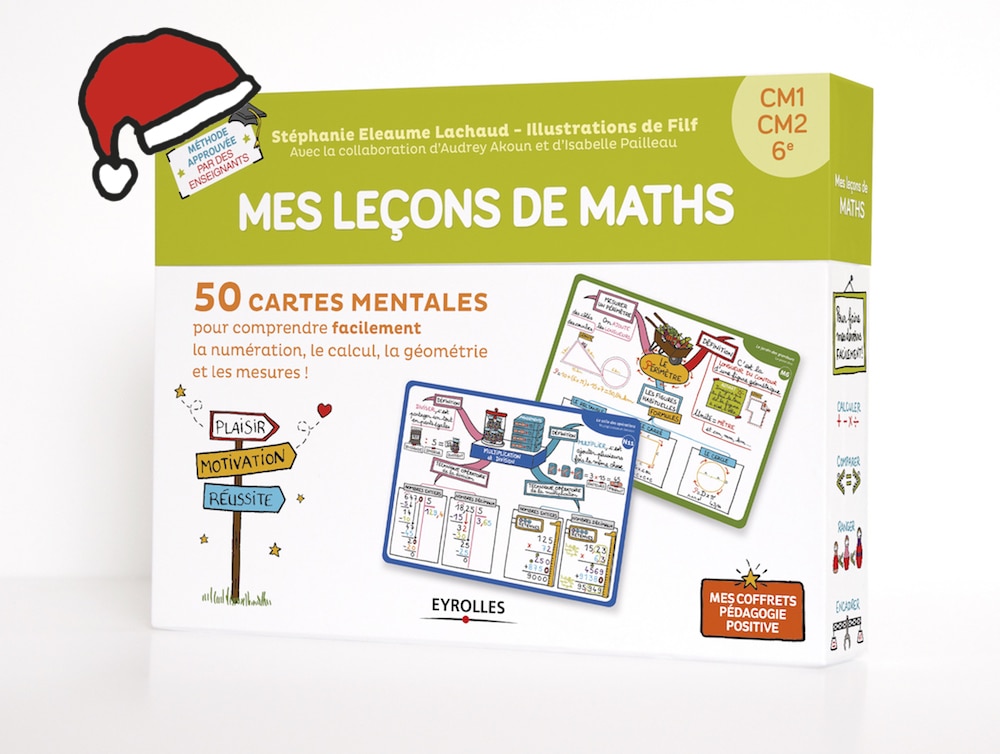 Carte Mentale Mathématique - Coffret Cycle 3 - CM1, CM2, 6e